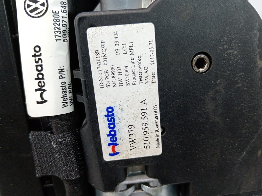 Люк Volkswagen Golf Sportsvan купить в Беларуси